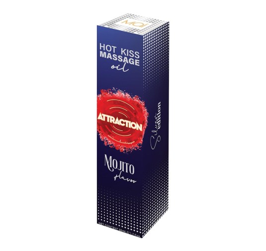 Żel jadalny do masażu Hot Kiss Smak Mojito 50ML